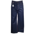Load image into Gallery viewer, Marni Navy Blue Cotton Linen Trousers in Ultramarine