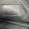 Load image into Gallery viewer, Louis Vuitton Graphite / Black Damier Coated Canvas and Leather Scott Messenger Shoulder Bag with Pouch