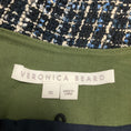 Load image into Gallery viewer, Veronica Beard Navy Multi Fielding Dickey Coat