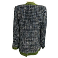 Load image into Gallery viewer, Veronica Beard Navy Multi Fielding Dickey Coat
