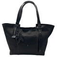 Load image into Gallery viewer, Henry Beguelin Black / Nero Large Betta Leather Tote Handbag