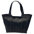 Load image into Gallery viewer, Henry Beguelin Black / Nero Large Betta Leather Tote Handbag