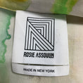 Load image into Gallery viewer, Rosie Assoulin Ivory Multi Watercolor Print Short Sleeved Midi Dress