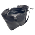 Load image into Gallery viewer, Henry Beguelin Black / Nero Large Betta Leather Tote Handbag