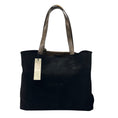 Load image into Gallery viewer, Henry Beguelin Black / Olive Isa Pocket Suede Tote Handbag