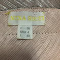 Load image into Gallery viewer, Nina Ricci Vintage Light Pink / Silver Metallic / Black Sleeveless Top