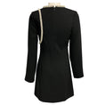 Load image into Gallery viewer, Jonathan Simkhai Black Katharine Diamante Cutout Mini Dress