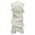 Load image into Gallery viewer, Alexis White Tiered Floral Lace Dress