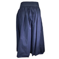 Load image into Gallery viewer, Molly Goddard Navy Blue Cotton Midi Skirt