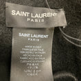Load image into Gallery viewer, Saint Laurent Black Fringed Silk and Cashmere Stole Poncho