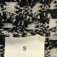 Load image into Gallery viewer, Sonia Rykiel Black / White Embellished Gingham Knit Jacket