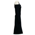 Load image into Gallery viewer, Safiyaa Black Tuiren Bodycon Stretch Knit Midi Dress