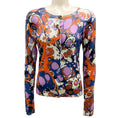 Load image into Gallery viewer, Bottega Veneta Blue Multi Cashmere and Silk Knit Cardigan