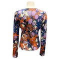 Load image into Gallery viewer, Bottega Veneta Blue Multi Cashmere and Silk Knit Cardigan