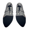 Load image into Gallery viewer, Fendi Black Grained Leather Heeled Tall Boots with Criss Cross Buckle