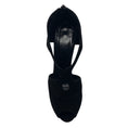 Load image into Gallery viewer, Hermes Black Suede Caged Open Toe Ankle Booties