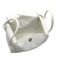 Load image into Gallery viewer, Hermes White 2007 Togo Leather Lindy Handbag