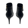 Load image into Gallery viewer, Tom Ford Black Python Skin Leather Ankle Boots