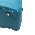 Load image into Gallery viewer, Hermes Turquoise 2007 Leather Lindy Handbag

