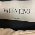 Load image into Gallery viewer, Valentino Black Embroidered Lace and Mesh Tulle Detailed Sleeveless Crepe Dress with Cream Collar