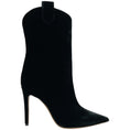 Load image into Gallery viewer, Alexandre Vauthier Black Velvet Wayne Boots