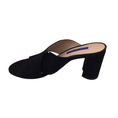 Load image into Gallery viewer, Stuart Weitzman Black Cross Strap Suede Sandals