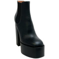 Load image into Gallery viewer, Laurence Dacade Balck Leather Laurance Platform Boots