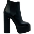 Load image into Gallery viewer, Laurence Dacade Black Leather Laurance Platform Boots