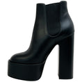 Load image into Gallery viewer, Laurence Dacade Black Leather Laurance Platform Boots