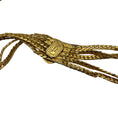 Load image into Gallery viewer, Christian Dior RARE Vintage Gold Metal Multi Strand Chain Belt
