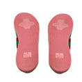 Load image into Gallery viewer, Gucci Beige / Dark Brown / Pink GG Crystal Screener Sneaker