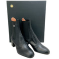 Load image into Gallery viewer, Laurence Dacade Black Leather Angie Ankle Boots