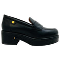 Load image into Gallery viewer, Laurence Dacade Black Leather Ivone Loafers