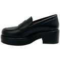 Load image into Gallery viewer, Laurence Dacade Black Leather Ivone Loafers