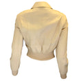 Load image into Gallery viewer, Drome Ivory Lambskin Leather Jacket