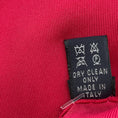 Load image into Gallery viewer, Burberry Red / Ivory Logo Print Square Silk Twill Scarf