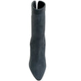 Load image into Gallery viewer, Manolo Blahnik Grey Suede / Leather Zufapla Boots
