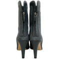 Load image into Gallery viewer, Manolo Blahnik Grey Suede / Leather Zufapla Boots