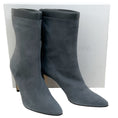 Load image into Gallery viewer, Manolo Blahnik Grey Suede / Leather Zufapla Boots