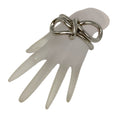 Load image into Gallery viewer, Balenciaga Silver Fall Winter 2013 Bow Tie Knot Cuff Bracelet