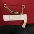 Load image into Gallery viewer, Chloe Past Red Wool Jacket with Gold Snap Buttons