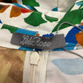 Load image into Gallery viewer, Lela Rose Ivory Multi Floral Printed Ruched Cotton Shirt Dress