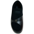 Load image into Gallery viewer, Ferragamo Black Neoprene / Rubber Lunar Slip On Loafers