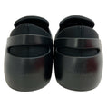 Load image into Gallery viewer, Ferragamo Black Neoprene / Rubber Lunar Slip On Loafers