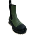 Load image into Gallery viewer, Stella McCartney Olive / Black Vegan Leather Trace Sport Boots