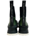 Load image into Gallery viewer, Stella McCartney Olive / Black Vegan Leather Trace Sport Boots