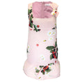 Load image into Gallery viewer, RED Valentino Pink Multi Floral Cherry Print Sleeveless Satin Mini Dress
