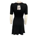Load image into Gallery viewer, Self-Portrait Black Lurex Contrast Trim Mini Dress
