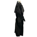 Load image into Gallery viewer, Stand Studio Black Lamb Leather and Suede Panelled Blossom Trenchcoat