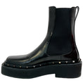 Load image into Gallery viewer, Valentino Black Leather Rockstud Beatle Boots
